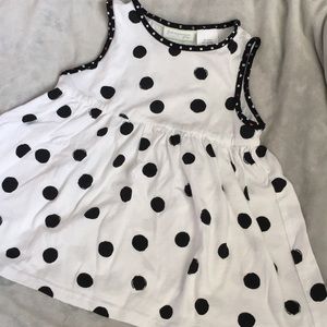 Toddler girls polka dot dress